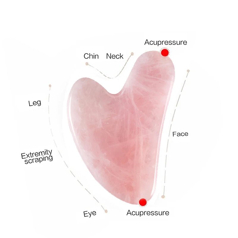 Rose Quartz Gua Sha Tool - PAEAN Therapy