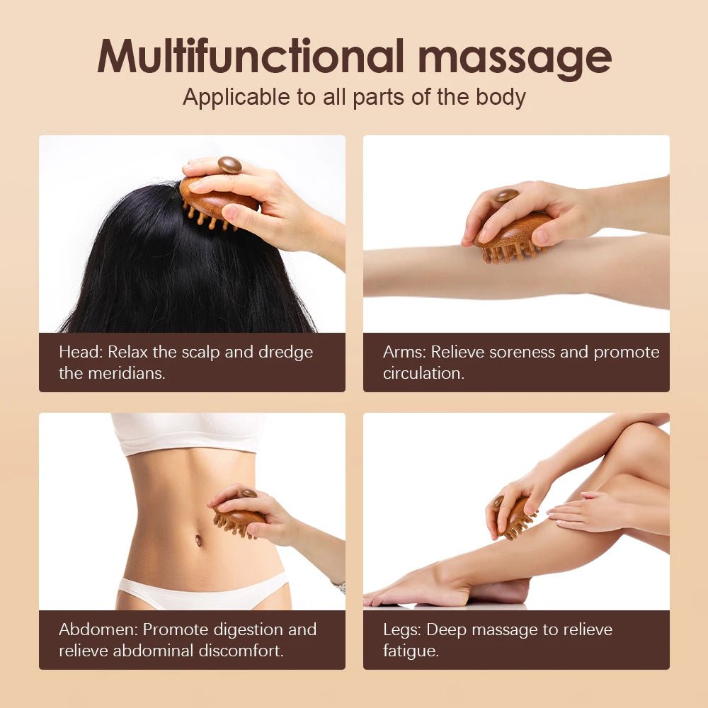 Sandalwood Body Brush - PAEAN Therapy