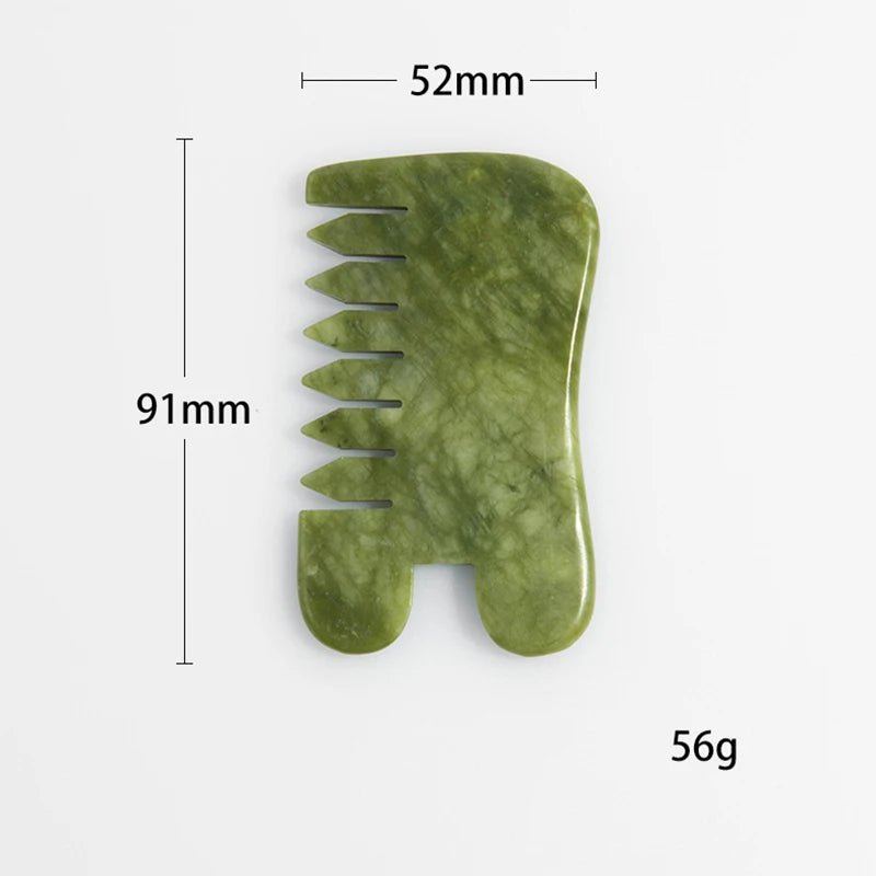 Jade Gua Sha Combs - PAEAN Therapy
