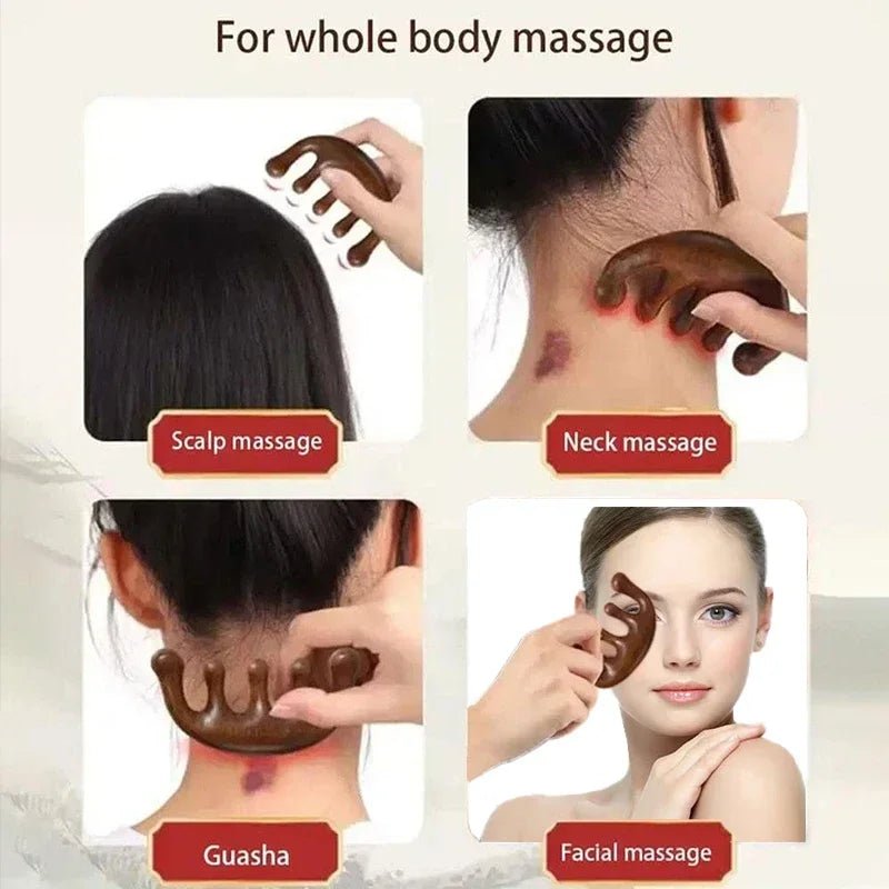 Sandalwood Massage Comb - PAEAN Therapy