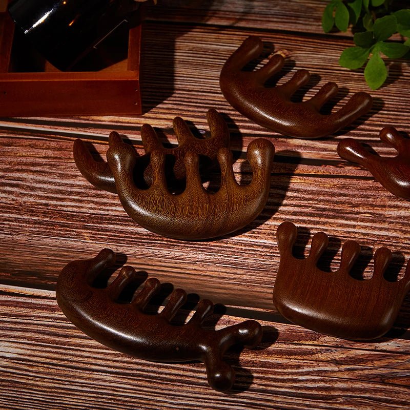 Sandalwood Gua Sha Scraping Comb - PAEAN Therapy