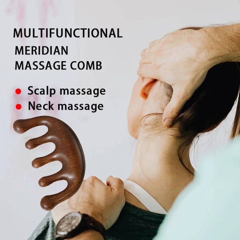 Sandalwood Massage Comb - PAEAN Therapy