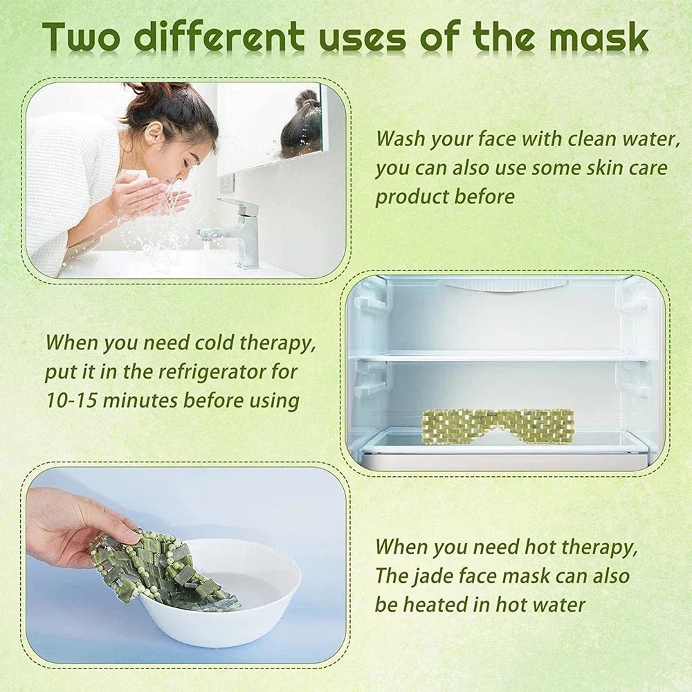 Cooling Jade Eye Mask - PAEAN Therapy