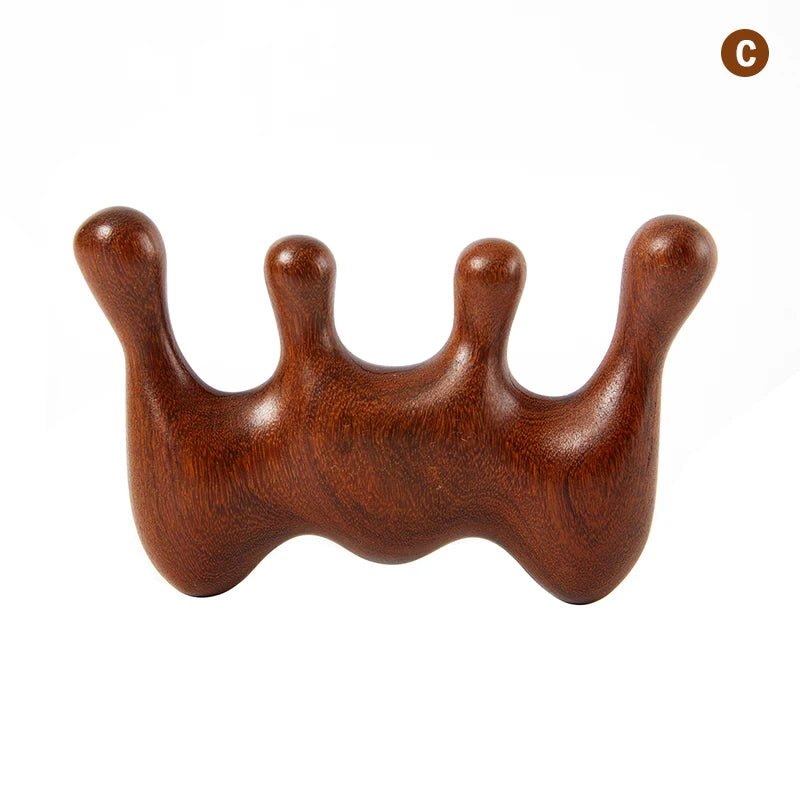 Sandalwood Gua Sha Scraping Comb - PAEAN Therapy