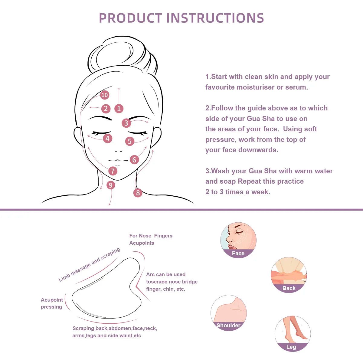 Jade Guasha Massage Stone - PAEAN Therapy