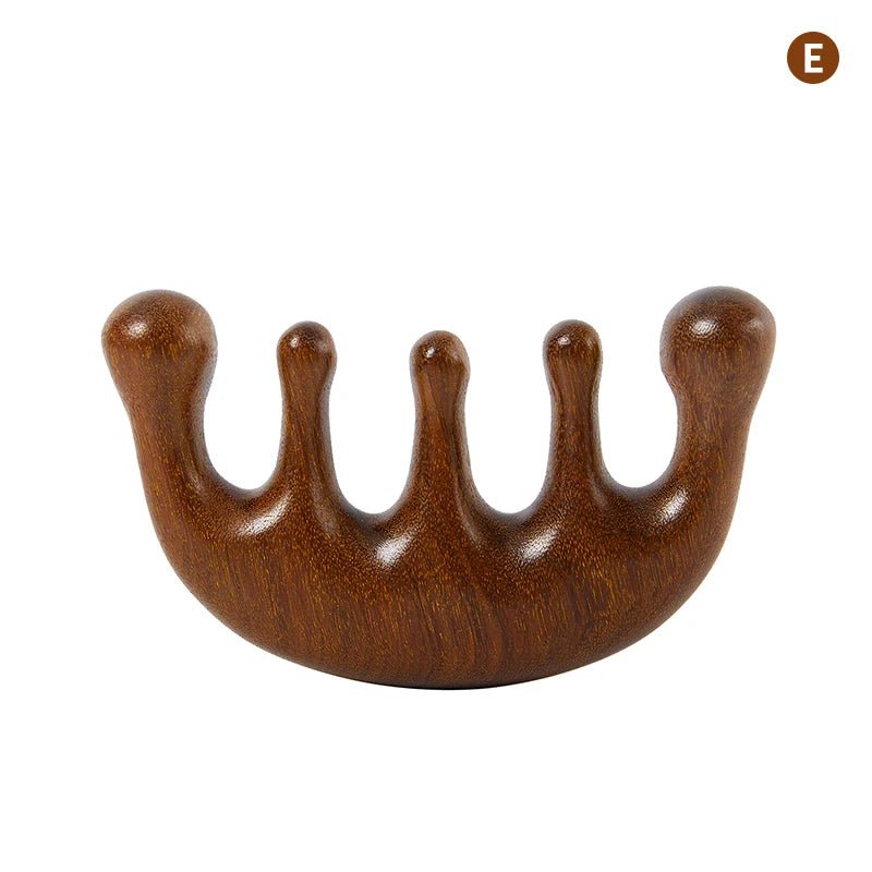 Sandalwood Gua Sha Scraping Comb - PAEAN Therapy