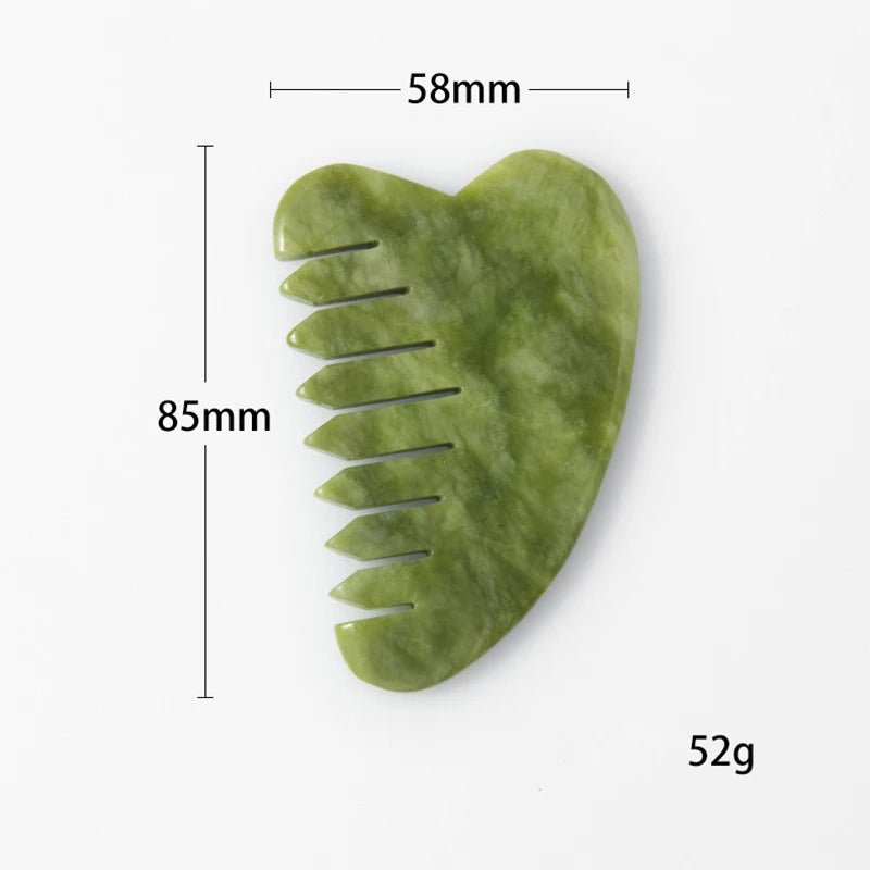 Jade Gua Sha Combs - PAEAN Therapy