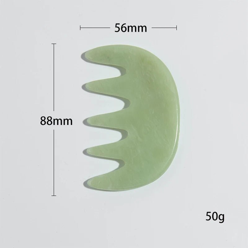 Jade Gua Sha Combs - PAEAN Therapy