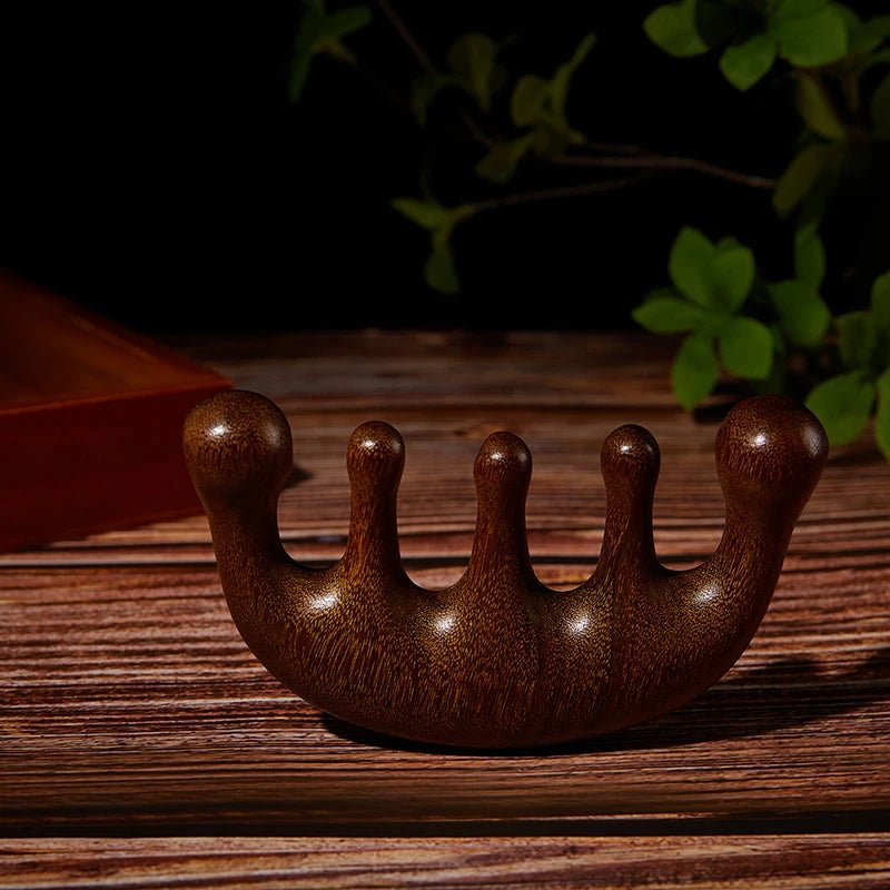 Sandalwood Gua Sha Scraping Comb - PAEAN Therapy