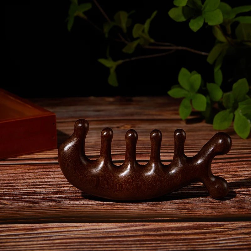 Sandalwood Gua Sha Scraping Comb - PAEAN Therapy