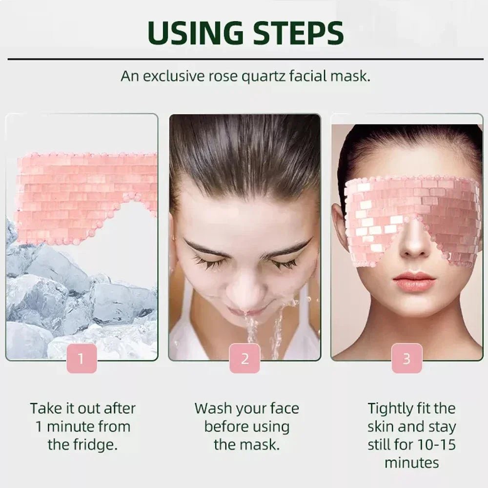 Rose Quartz Eye Mask - PAEAN Therapy