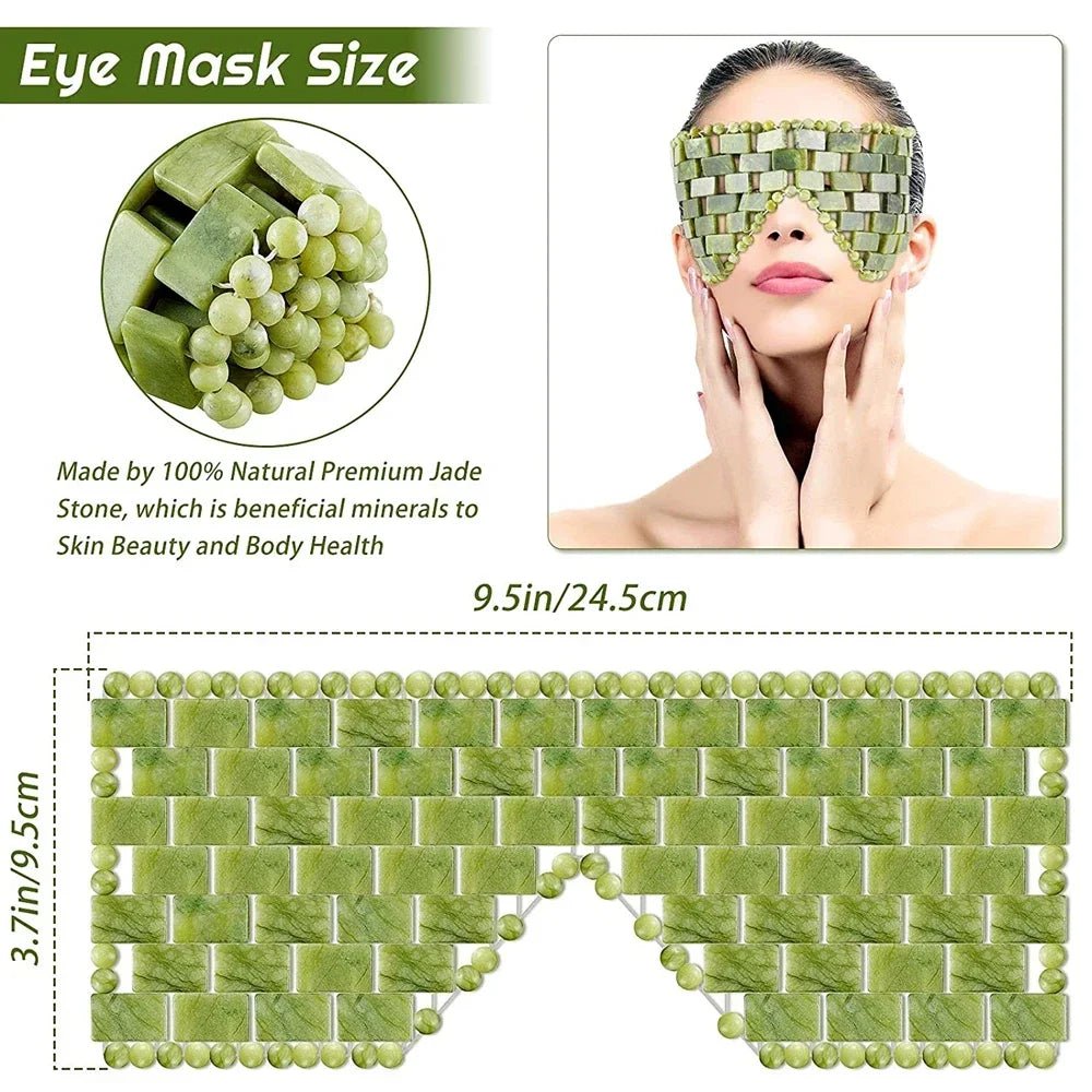 Cooling Jade Eye Mask - PAEAN Therapy