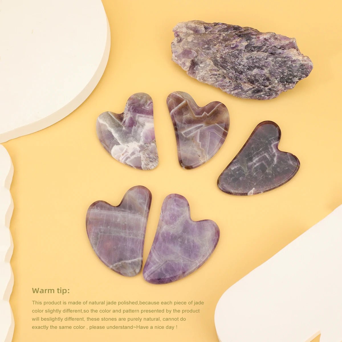 Jade Guasha Massage Stone - PAEAN Therapy
