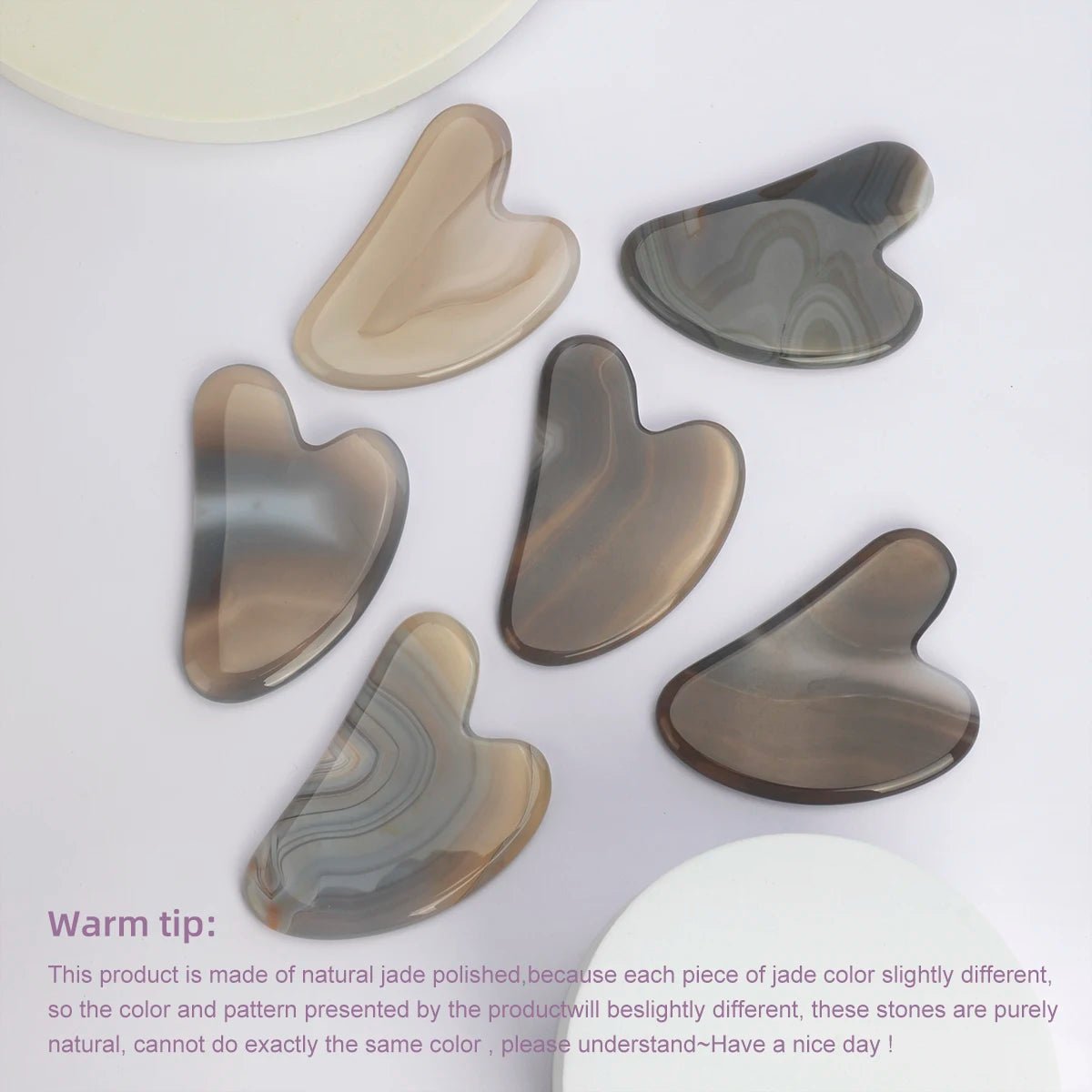 Jade Guasha Massage Stone - PAEAN Therapy