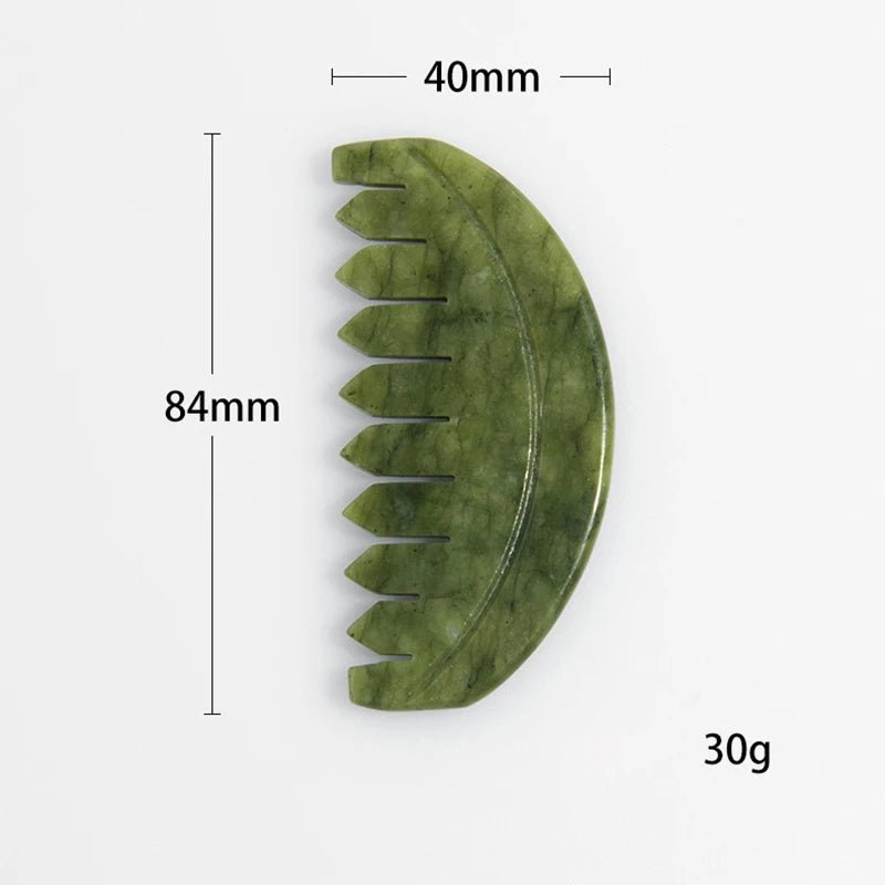 Jade Gua Sha Combs - PAEAN Therapy