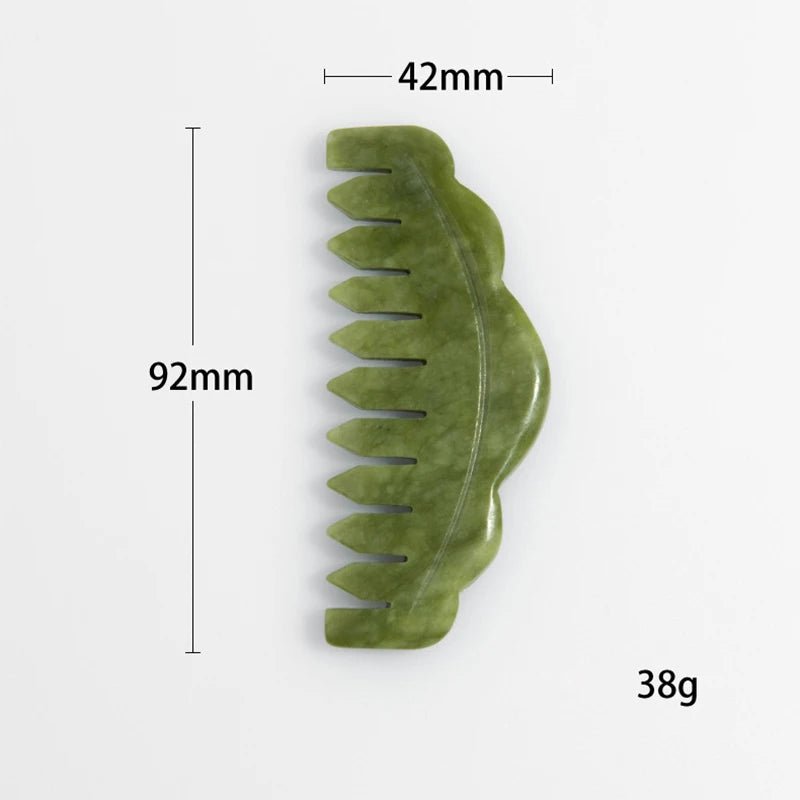 Jade Gua Sha Combs - PAEAN Therapy