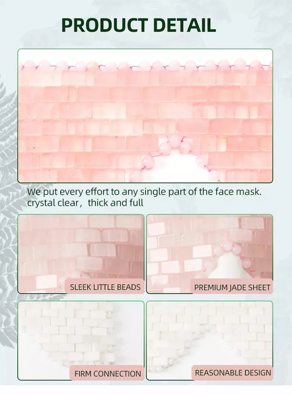Rose Quartz Eye Mask - PAEAN Therapy