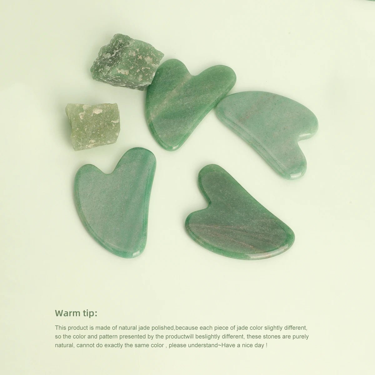 Jade Guasha Massage Stone - PAEAN Therapy