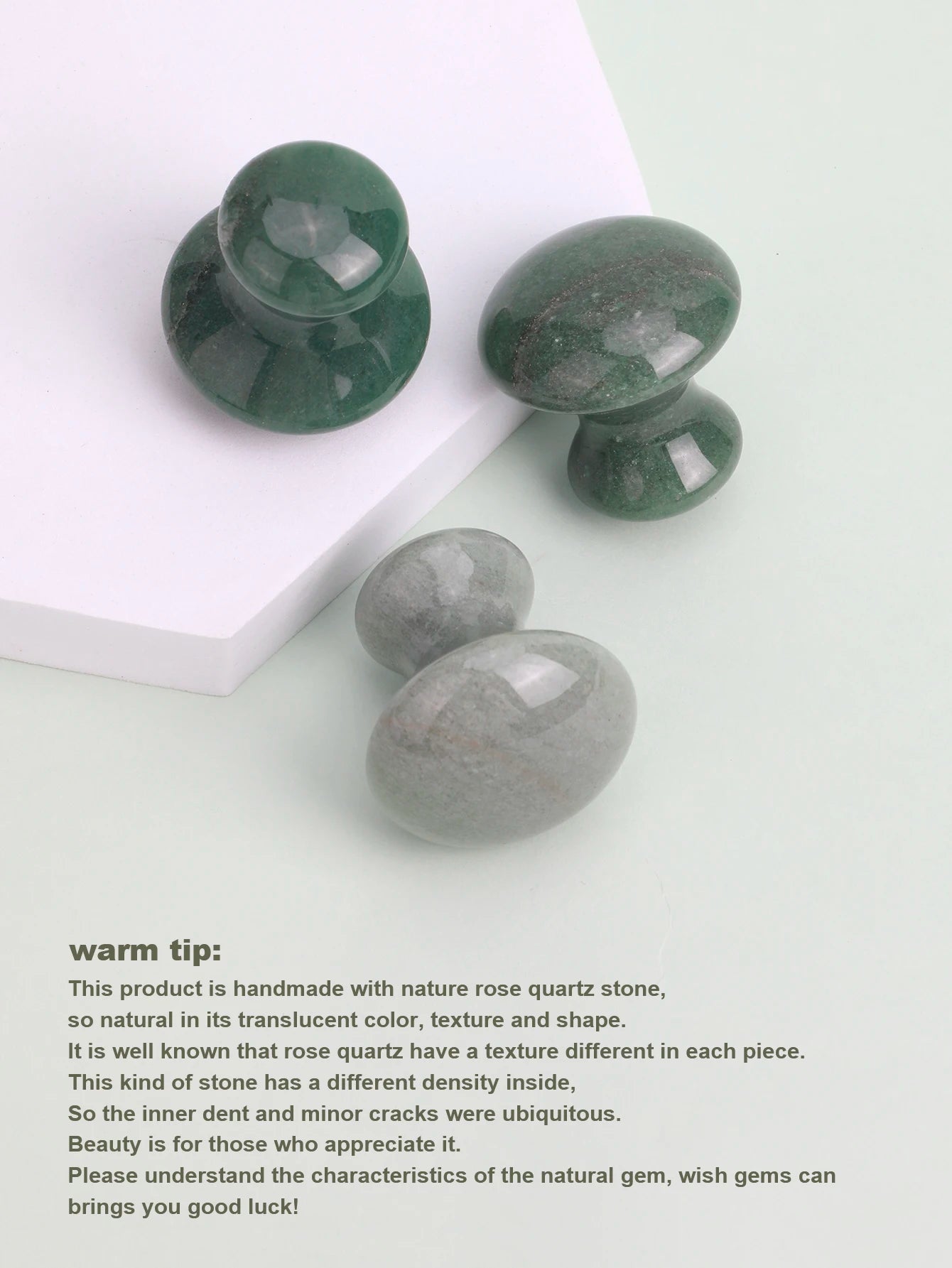 Jade Mushroom Gua Sha Massager - PAEAN Therapy