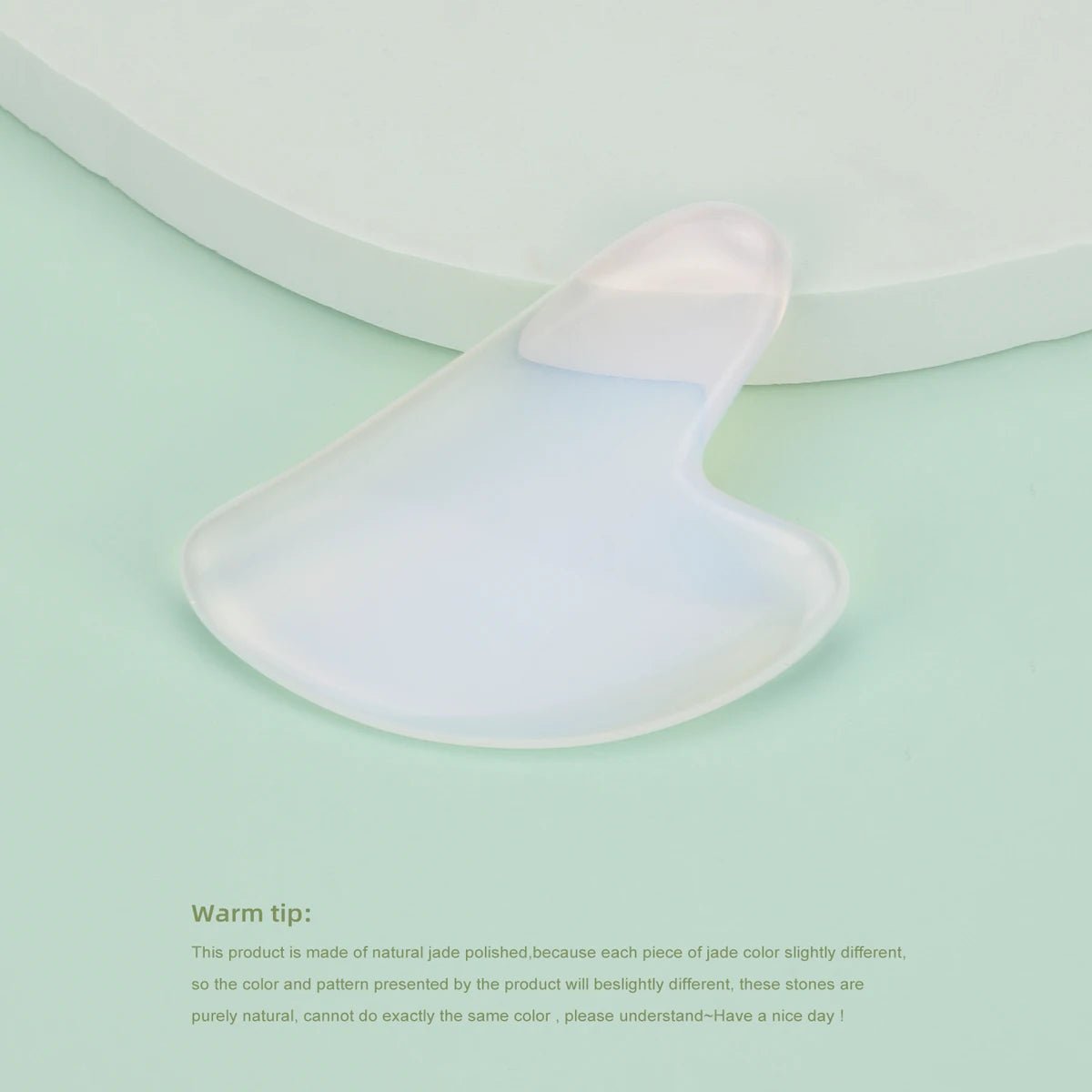 Jade Guasha Massage Stone - PAEAN Therapy