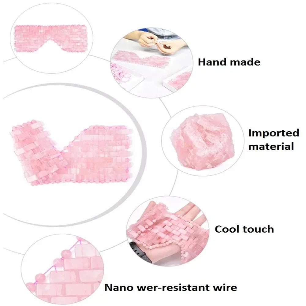 Rose Quartz Eye Mask - PAEAN Therapy