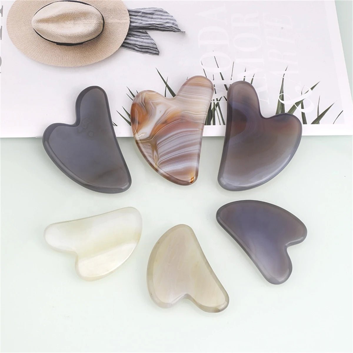 Jade Guasha Massage Stone - PAEAN Therapy